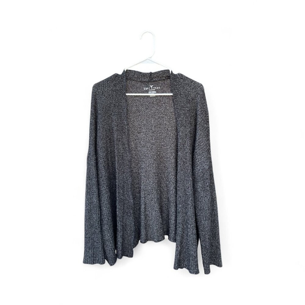 Women's Gray Cardigan Size Large Soft & Sexy American Eagle Outfitters